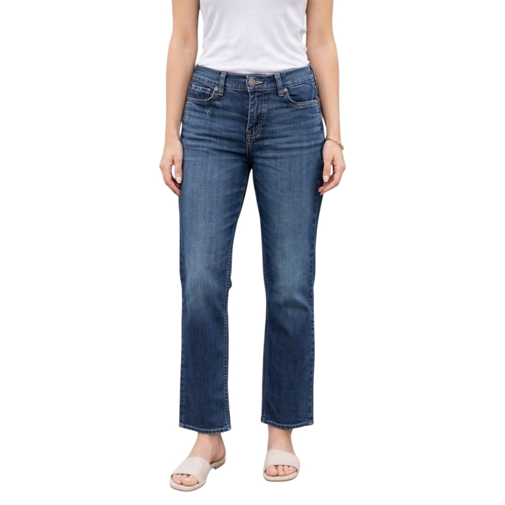 Buckle BKE Reclaim Womens Classic Jeans Size 28 Straight Leg Low Rise Dark Wash